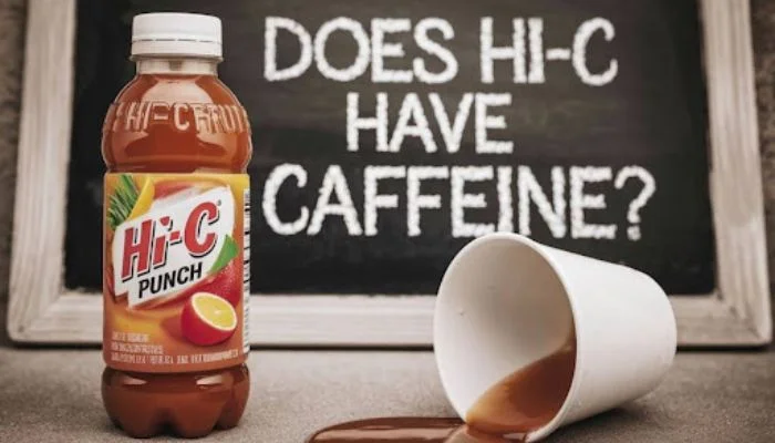 Does Hi-C Have Caffeine?