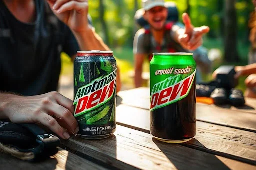 Caffeine in Mountain Dew vs Coke
